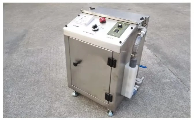Heated Oil-water Separator Industrial Cleaning Equipment SS304 Filter 500L/h Scraper Floating Circulating Oil Skimmer Oil Slick