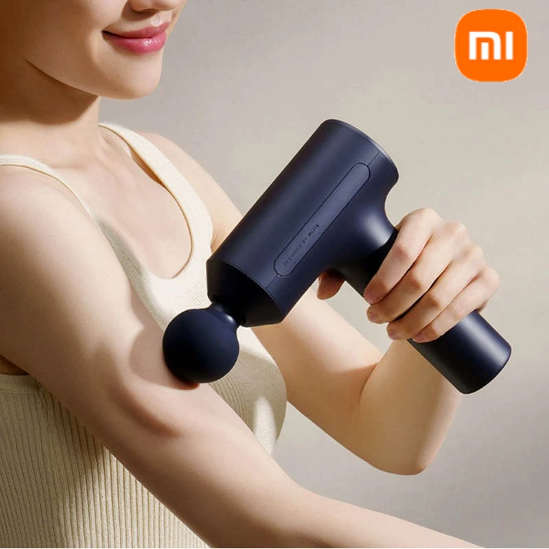 Xiaomi Mijia Fascia Gun 3 2450mAh Muscle Massage Gun 3 Heads 25KG Thrust Shoulder Neck Relief