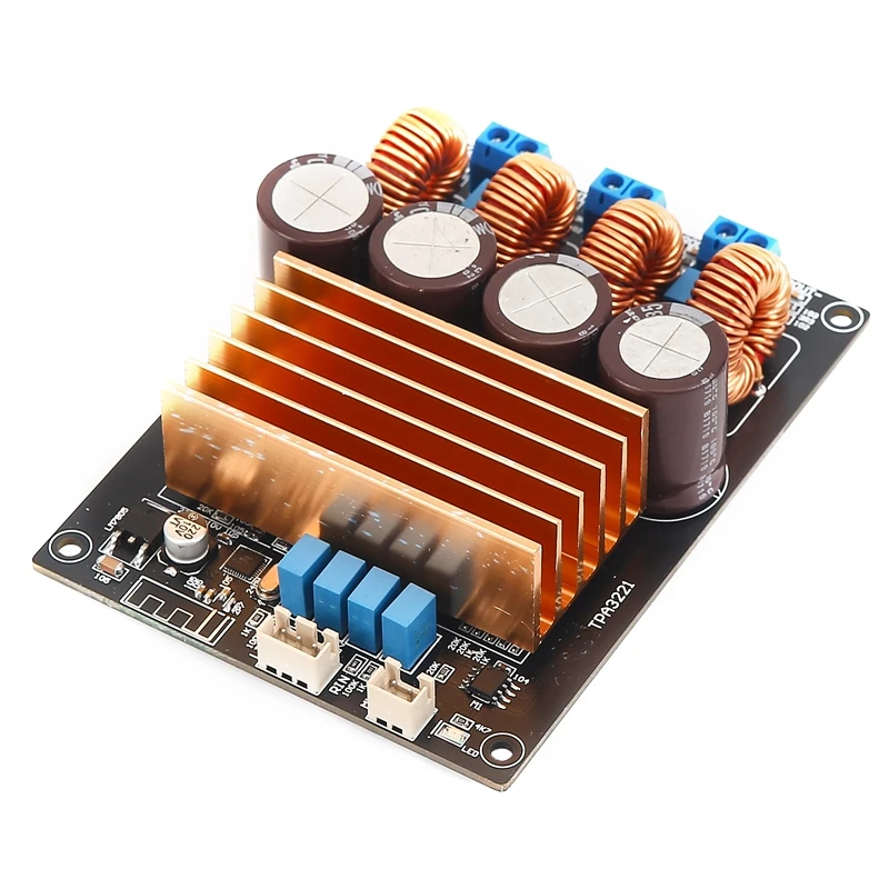 

OEM ODM TPA3221 Two-channel Digital Amplifier Board Blueteeth Class D DIY Music Sound Audio Speaker Amplifier Board 2*100W