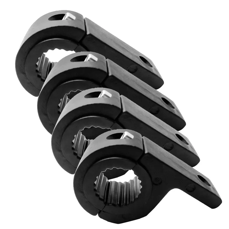 Motorrad CNC Scheinwerfer-Halterung Nebelscheinwerfer-Gabelklemme Motorrad-Spotlight-Halterung Verstellbares Zubehör