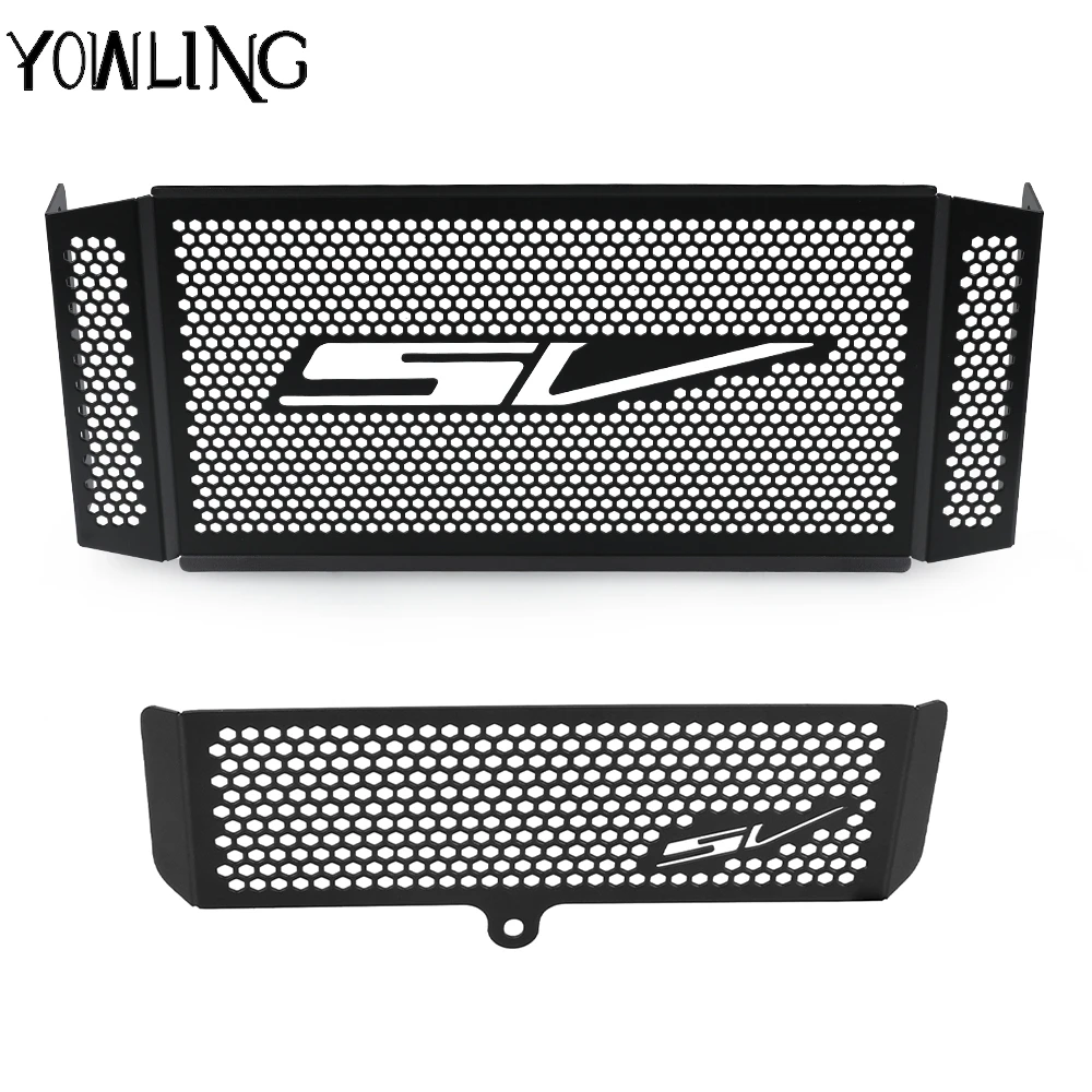 For Suzuki SV 1000 SV1000N SV1000S 2003 2004 2005 2006 2007 Radiator Guard Tank Grille Shield Cooler Bezel Protector Mesh Cover