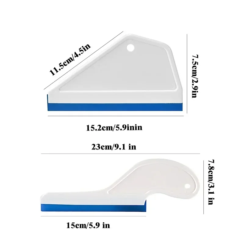 อุปกรณ์ติดตั้งฟิล์มกระจกมีดขูดกระจกรถยนต์1ชิ้นเครื่องขูดซ่อมแซมรถยนต์สีรถ