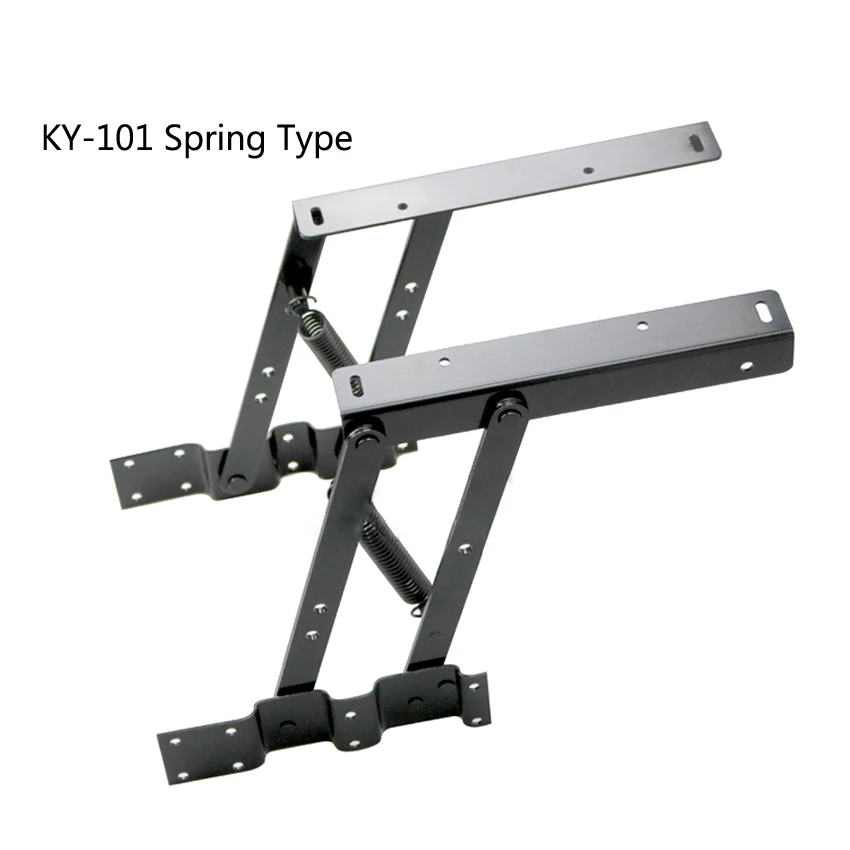 Imagem -05 - Armazenamento Mesa de Café Dobrável Levantamento Acessórios de Ferragem Faça Você Mesmo Desktop Suporte de Elevação Pneumático Hidráulico Primavera Altura Ajustador