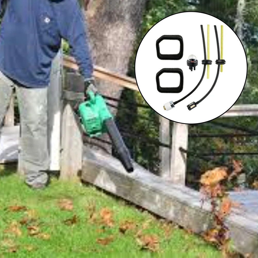 Air Filter Fuel Pipeline 6698373 Air Filter And Fuel Line Kit  String Trimmer Accessories Garden Tools