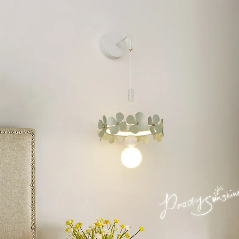 Floral Chandelier French Crystal Chandelier Living Room Light New Luxury High-End Popular Master Bedroom Light Dining Room Light