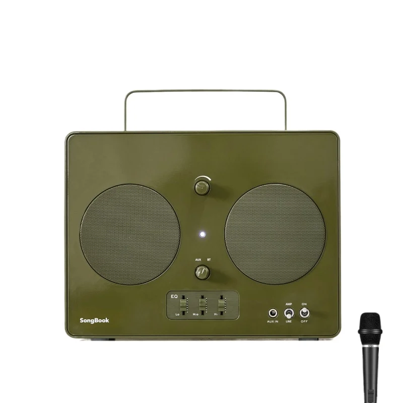 

Stylish retro outdoor bluetooth audio guitar speaker SongBook