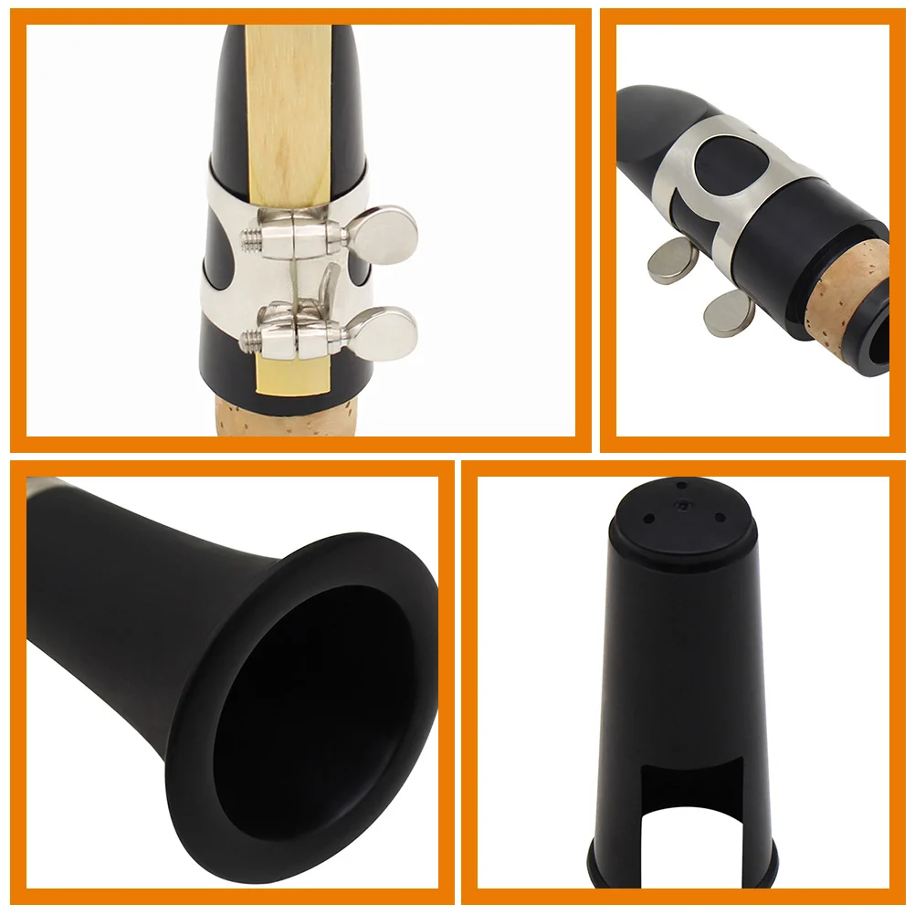 

Mini Clarinet Woodwind Instrument Miniature Musical Buffet Beginner Abs Practice Adult Pocket