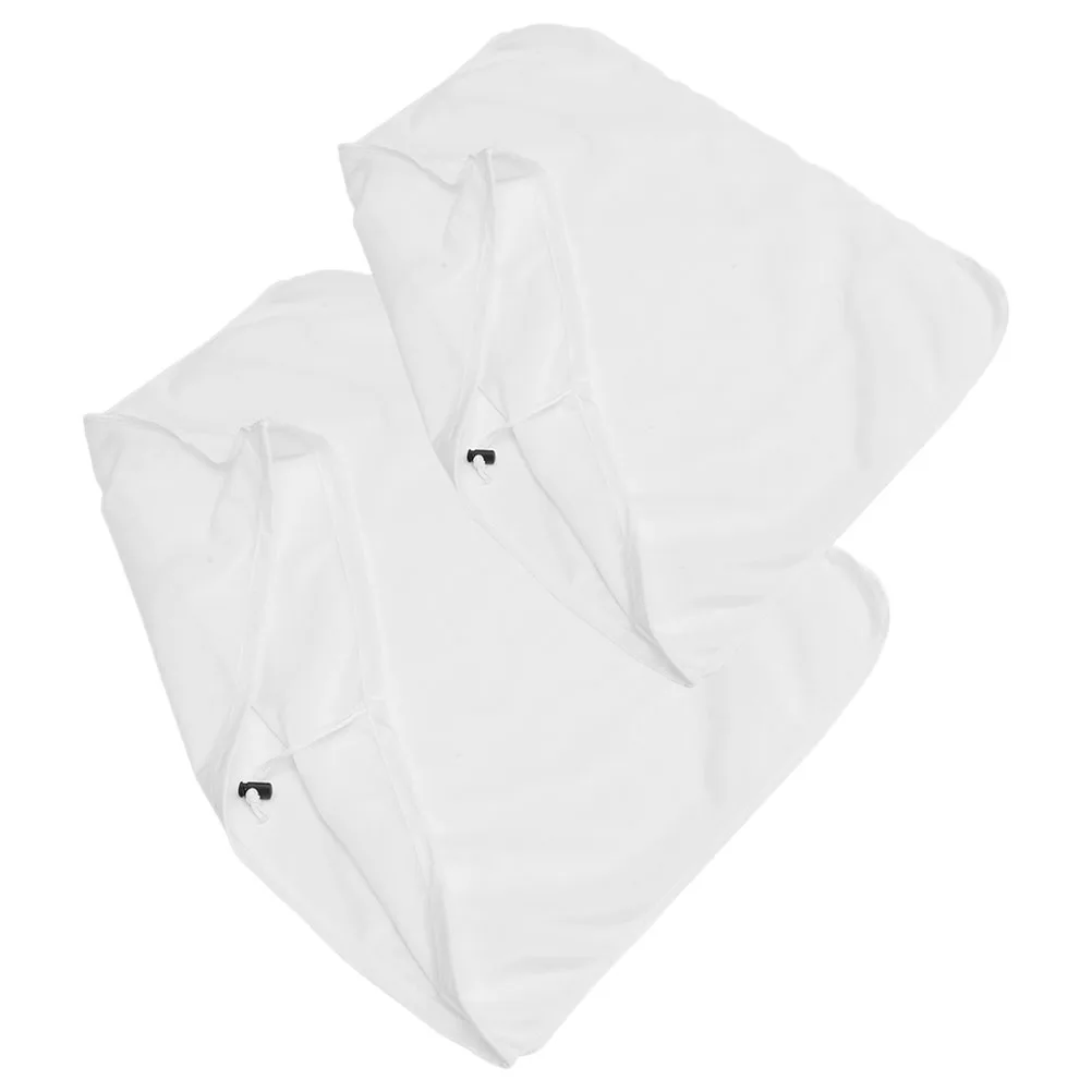 

Juice Filter Polyester Mesh Straining Bag Reusable Brew White Fine Mesh Drawstring Bag for Winemaking Cooking Juicing Fruit Food
