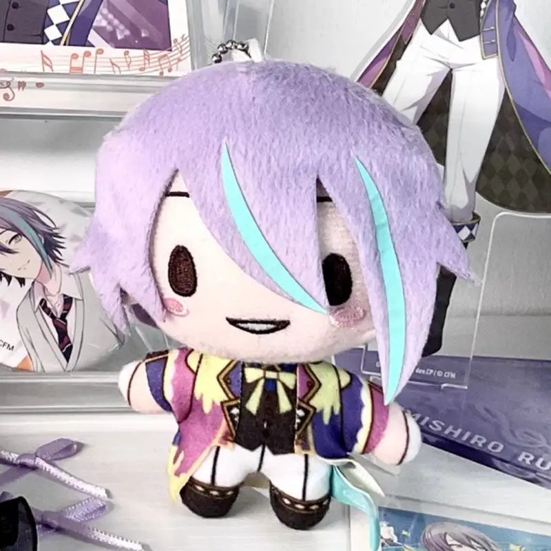 10cm Pjsk Plush Keychain Project Sekai Kamishiro Rui Stuffed Plushie Pendant Yoisaki Kanade Kawaii Backpacks Ornaments Toy Gift