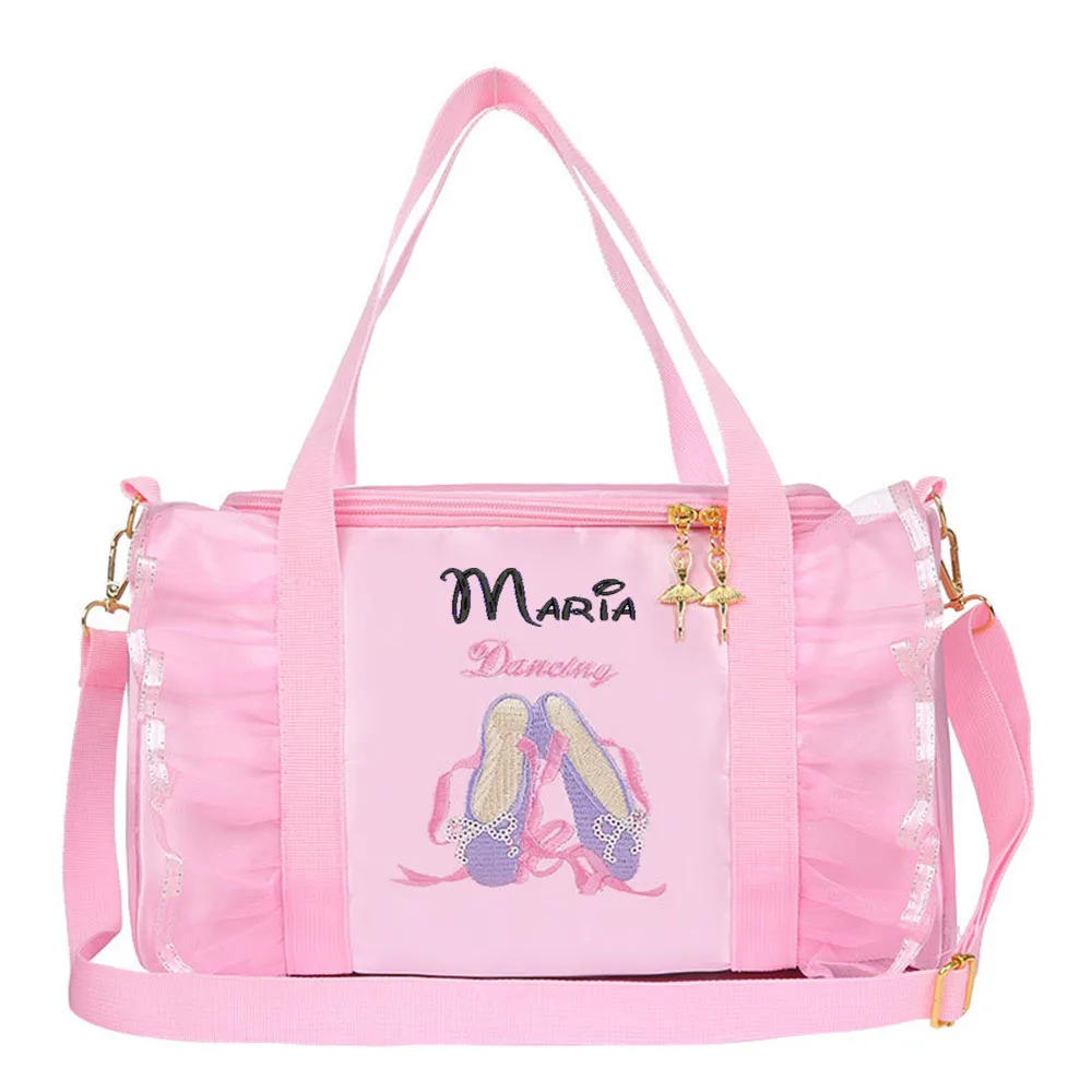 

Personalized Customized Dance Bag Fashion Children's Dance Sports Backpack Embroidered Girl Dance Bag Prop Supplies Gift Pack