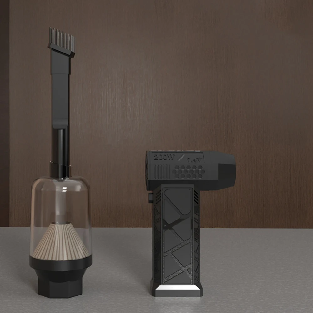 Kipas Turbo Jet Mini 130000 RPM, kipas Motor tanpa sikat dengan pengisap dan peniup, penggunaan ganda untuk luar ruangan, mobil, rumah