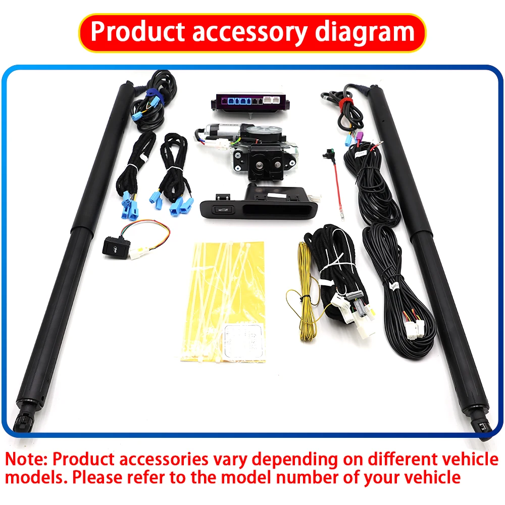ZhuCamX Smart Powered Tailgate System for Honda Ballade City GN 2019-2025 Automatic Intelligent Trunk Lift Control Kit