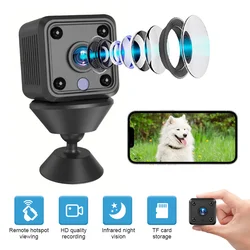 1080P HD Mini Camera Smart Life Wireless WiFi Remote Monitor Camera con batteria integrata Video Night Home Security Cam