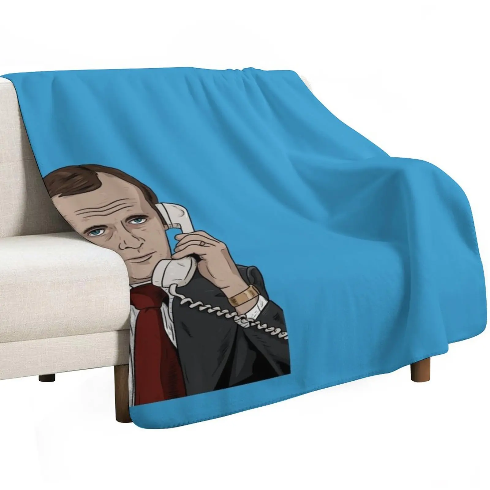 

Bob Newhart on the Phone Throw Blanket sofa bed Fashion Sofas Decorative Sofa Blankets