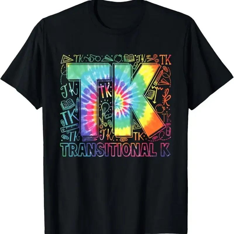 Tk Transitional Kindergarten Teacher Funny Back To School T Shirt