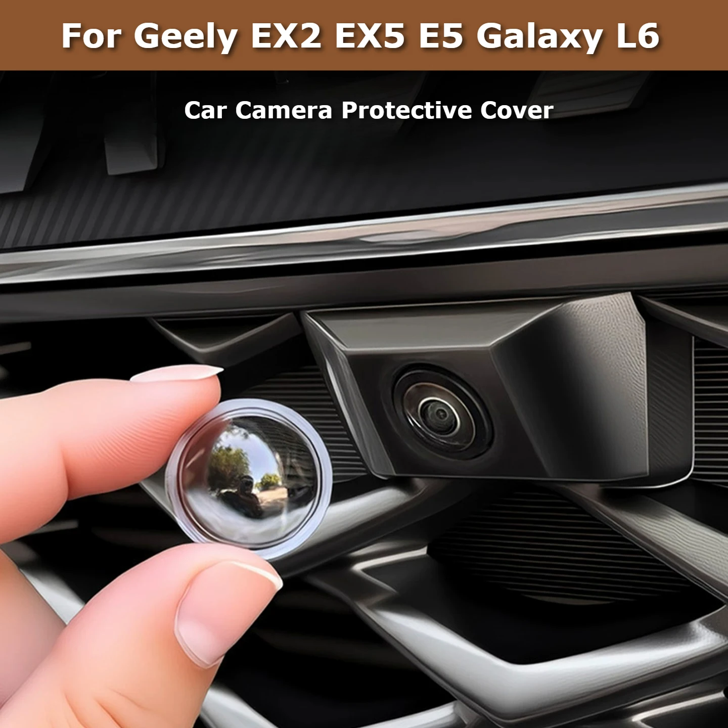 

Car Camera Protective Cover For Geely EX2 EX5 E5 Galaxy L6 L7 M9 Proton eMas 7 Reverse Camera Waterproof Guard Accessories