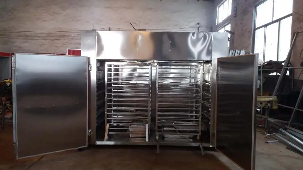 104 صينية من الفولاذ المقاوم للصدأ ماكينة تجفيف اللحوم ماكينة تجفيف السجق ماكينة تجفيف الفاكهة فرن تجفيف