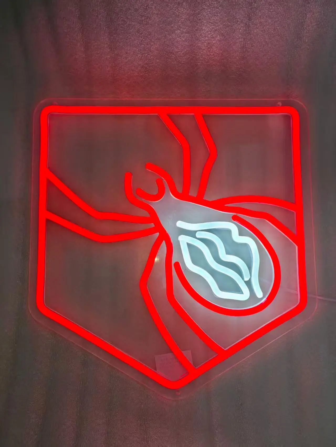

Red Spider Shield Neon Sign Rainbow Six Siege Tachanka LED Neon Light for Gaming Room Bar Bedroom Personalized Cool Gamer Gifts