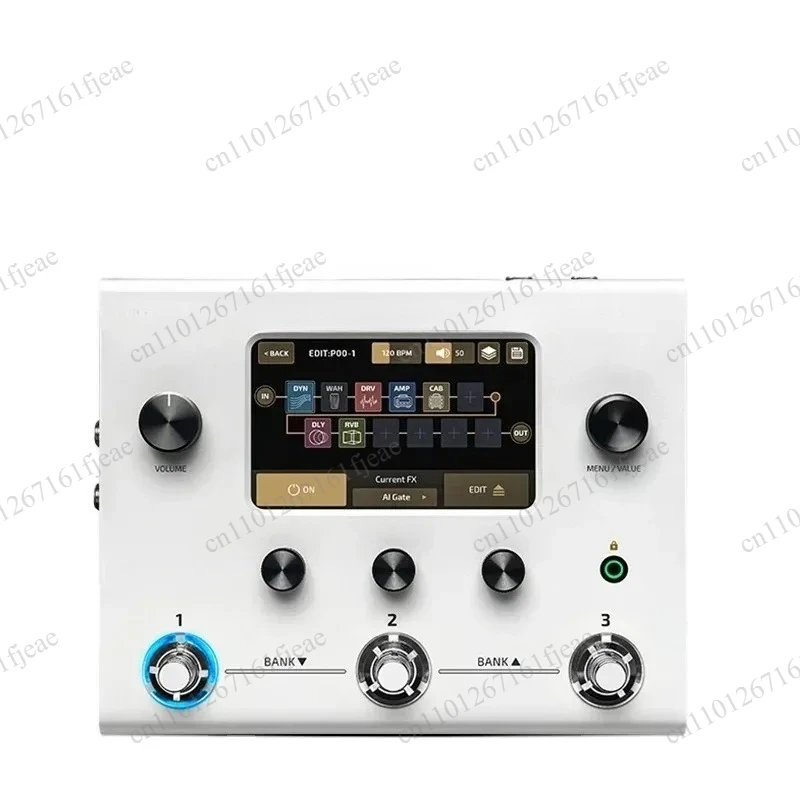Guitar Bass Stomp Synthesizer, Electric Instrument Multi-effect Stomp Pedal