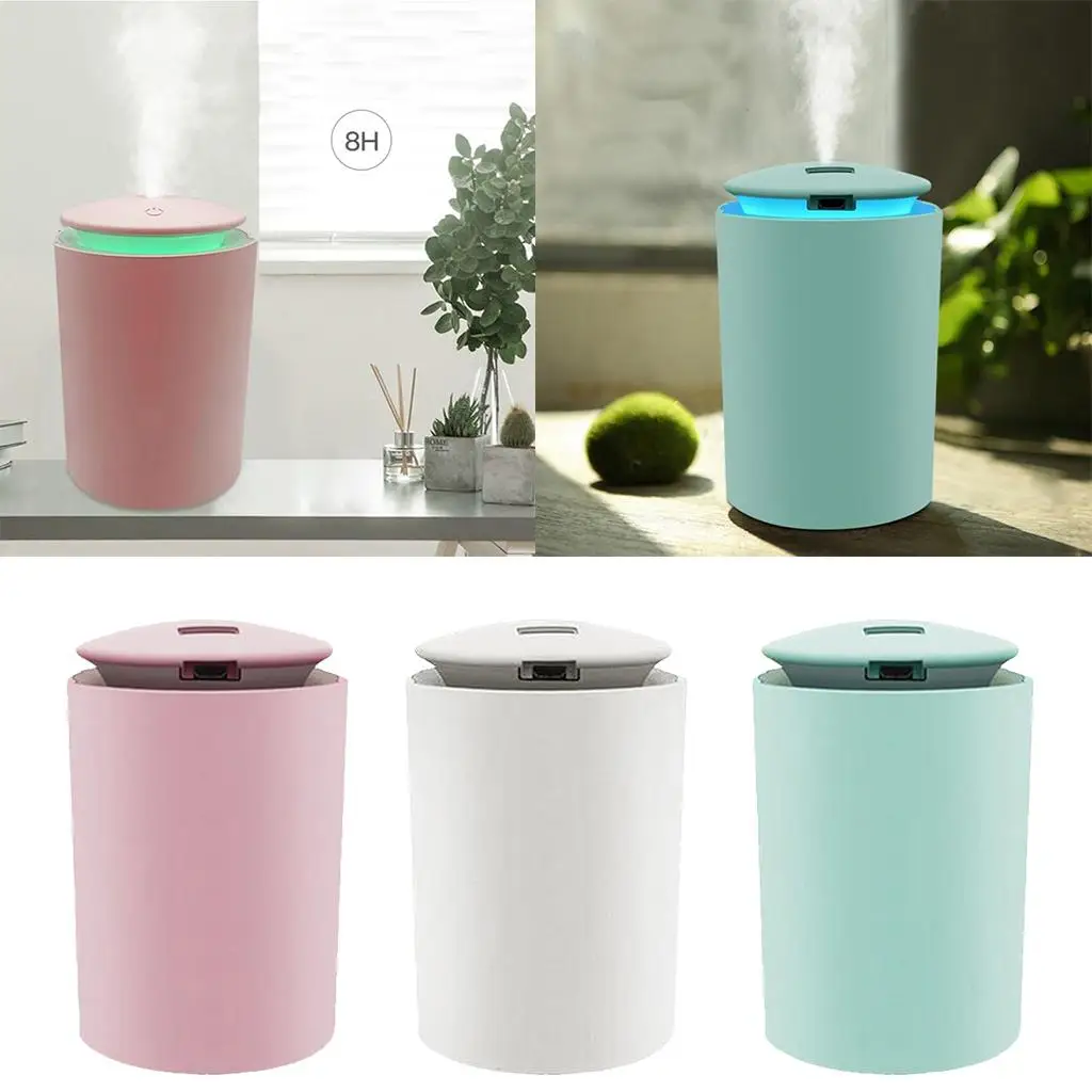 USB Essential Oil Diffuser Humidifier 260ml Tank for Bedroom