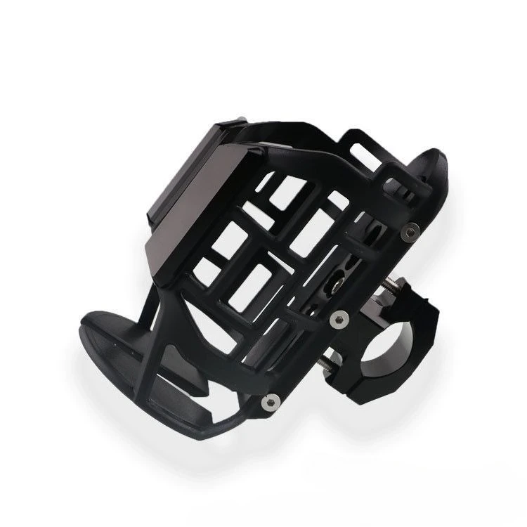 Motorcycle Water Bottle Rack Handlebar Beverage Rack Accessories Storage