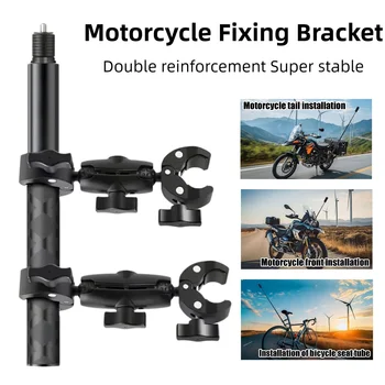 Suporte para motocicleta/bicicleta Insta360 X2 X3 X4 X5, bastão de selfie para Insta 360 X2 X3 X4 X5, kit de acessórios para guidão de moto.