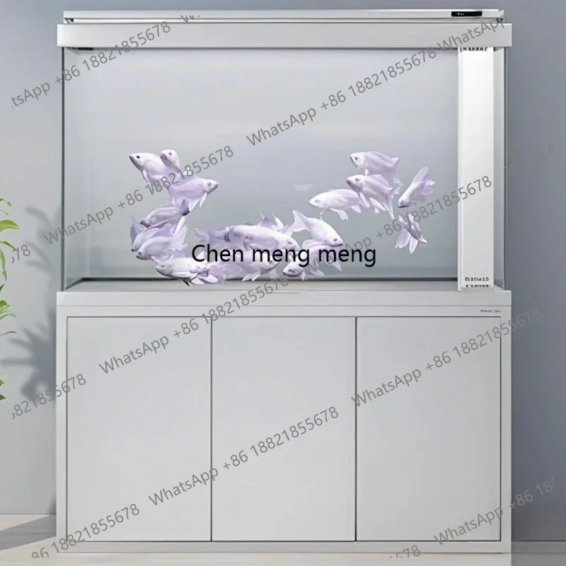 

Fishkeeping Living Room Aquarium Modern Ecology Entrance Hall Luxury Aquarium Customizable Betta Fish Furniture El Acuario