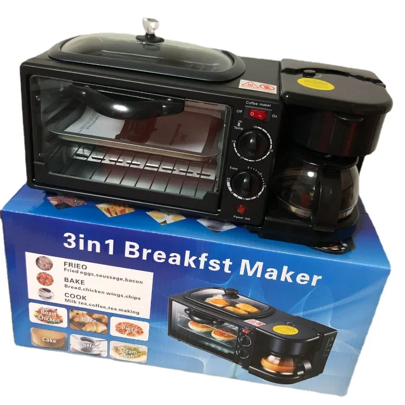 

Ln stock 3 In 1 Food Three One Makers Foshan 5 4 3In1 3In Breakfast Maker Machine