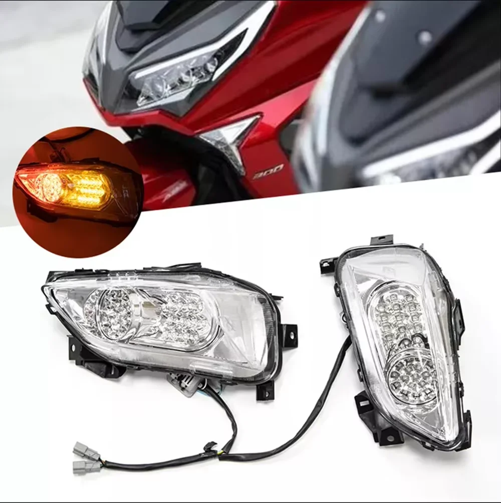 Motorcyle Fit For Honda Forza250 MF10 2008 - 2010 2009 Forza 250 NSS250 MF 10 LED Rear Turn Signal light