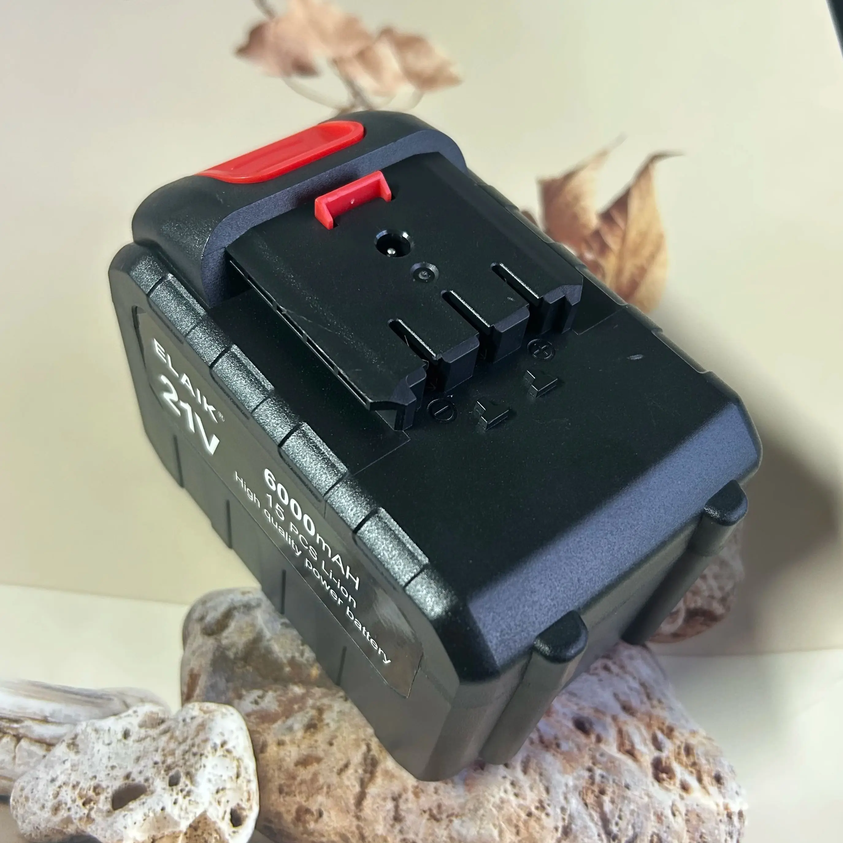 21V 6000mAh Rechargeable Battery Lithium Ion Battery High Capacity Electric Power Tool Battery