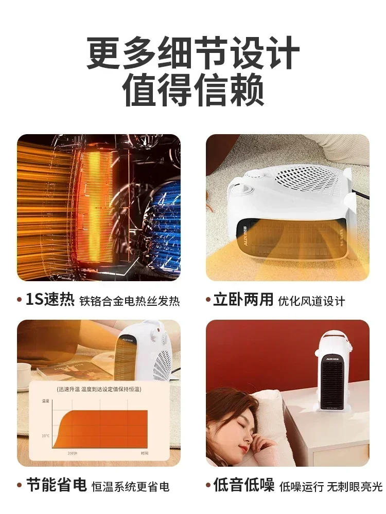 سخان كهربائي صغير للمنزل والمكتب ، مدفأة الخبز ، جديدة