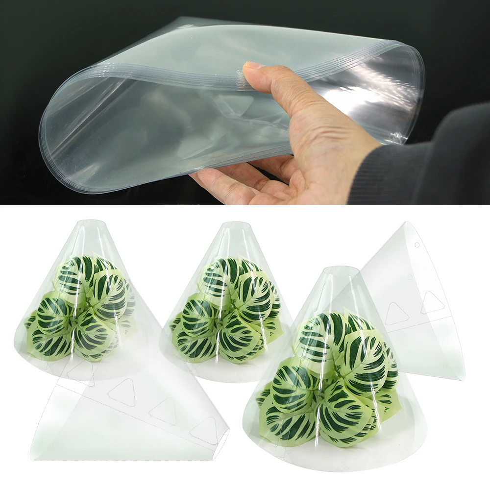 

Plant Protection Bell Jar Keep Warm Plastic Greenhouse Garden Cloche Connectable Transparent Plant Covers For Vegetable Seedling