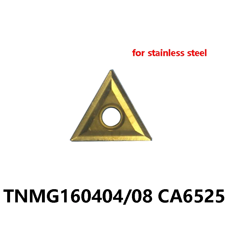 

TNMG160408 Original TNMG TNMG160404 CA6525 160408 Turning Cutter Inserts 160404 CNC for Stainless Steel Tools Holder Lathe Blade