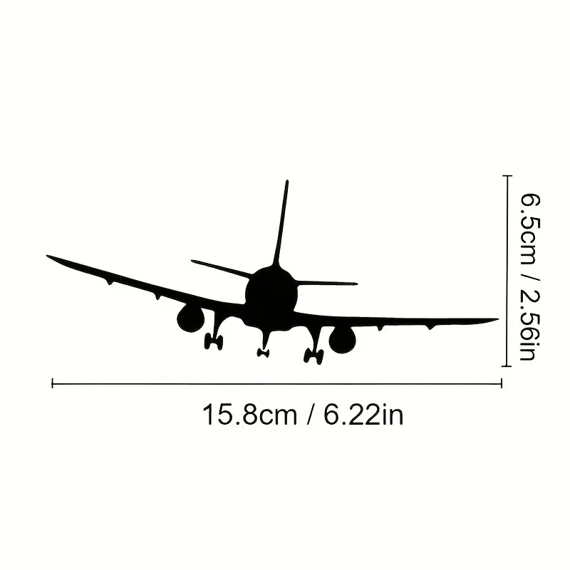 Creative Aircraft Aviation Theme Vinyl Car Sticker Waterproof Decal For Auto Window Bumper Exterior Decor Accessories