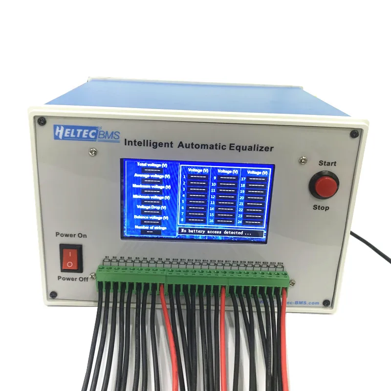 1S-24S przyrząd do pomiaru napięcia identyfikacja Tester Li-ion Lifepo4 akumulator litowy pojedyncza komórka seria pomiarowa ciąg