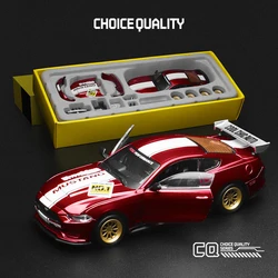 1:42 Ford Mustang GT 2018 Assembled Version Alloy Car Diecasts & Toy Vehicles Car Model Toy For Children Gifts