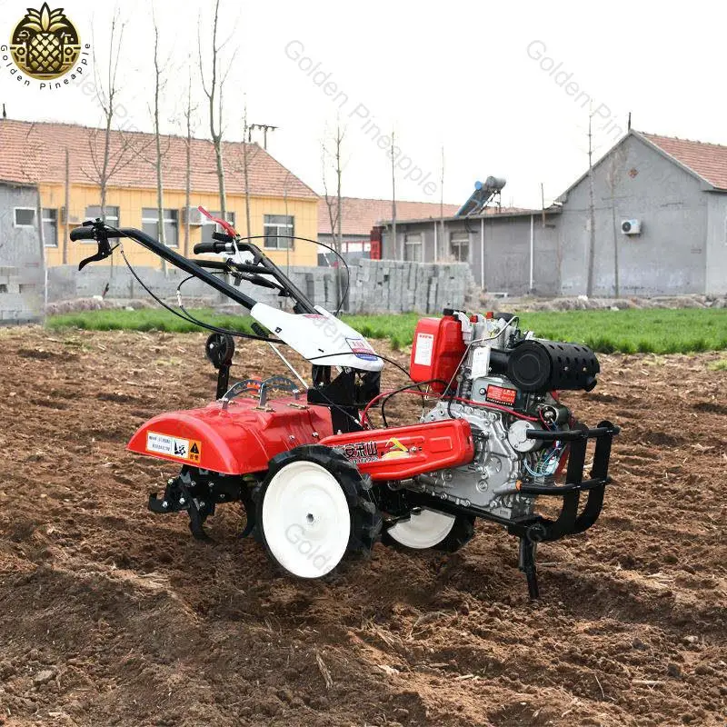 High Quality Walk Behind Hand Tractor for Agricultural Use Quality Walking Cultivator