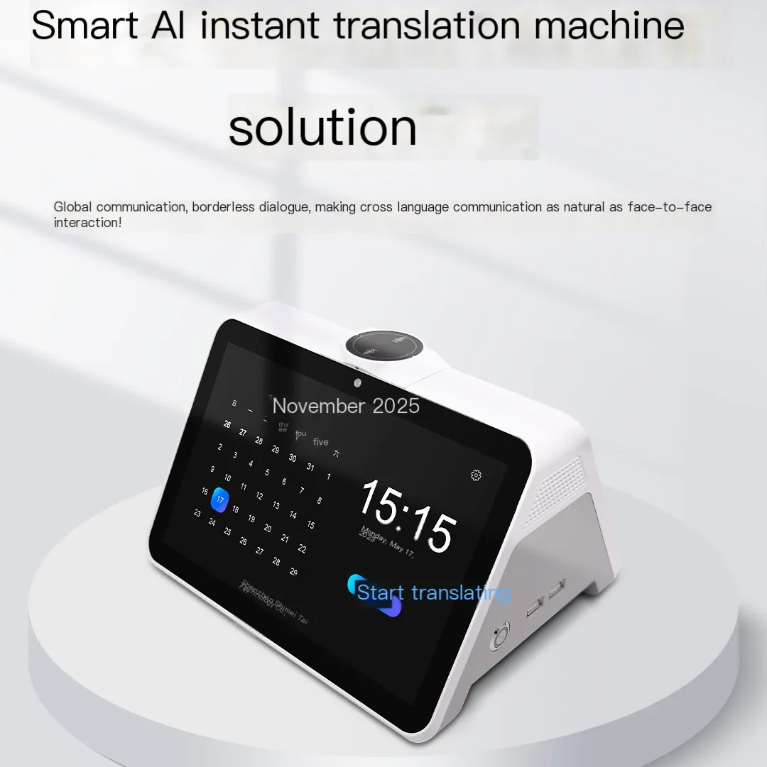 3-in-1 AI Translator Earbuds 144 Languages Noise Cancelling Bluetooth 5.3 Headset Instant Translator Smart Voice Real Time