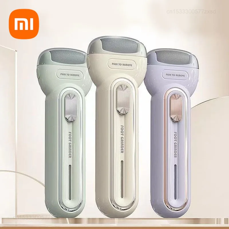 Xiaomi-moedor elétrico automático completo do pé, esfoliação do pé, seguro, confortável, rápido, rolos da substituição, agregado familiar, ferramenta do cuidado