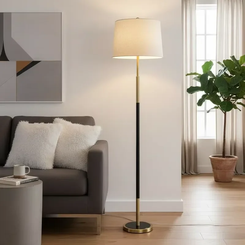 Modern White Floor Lamp for Living Room Sofa Bedroom Bedside Warm Romantic Light Novelty Design 220V Home Decor Standing
