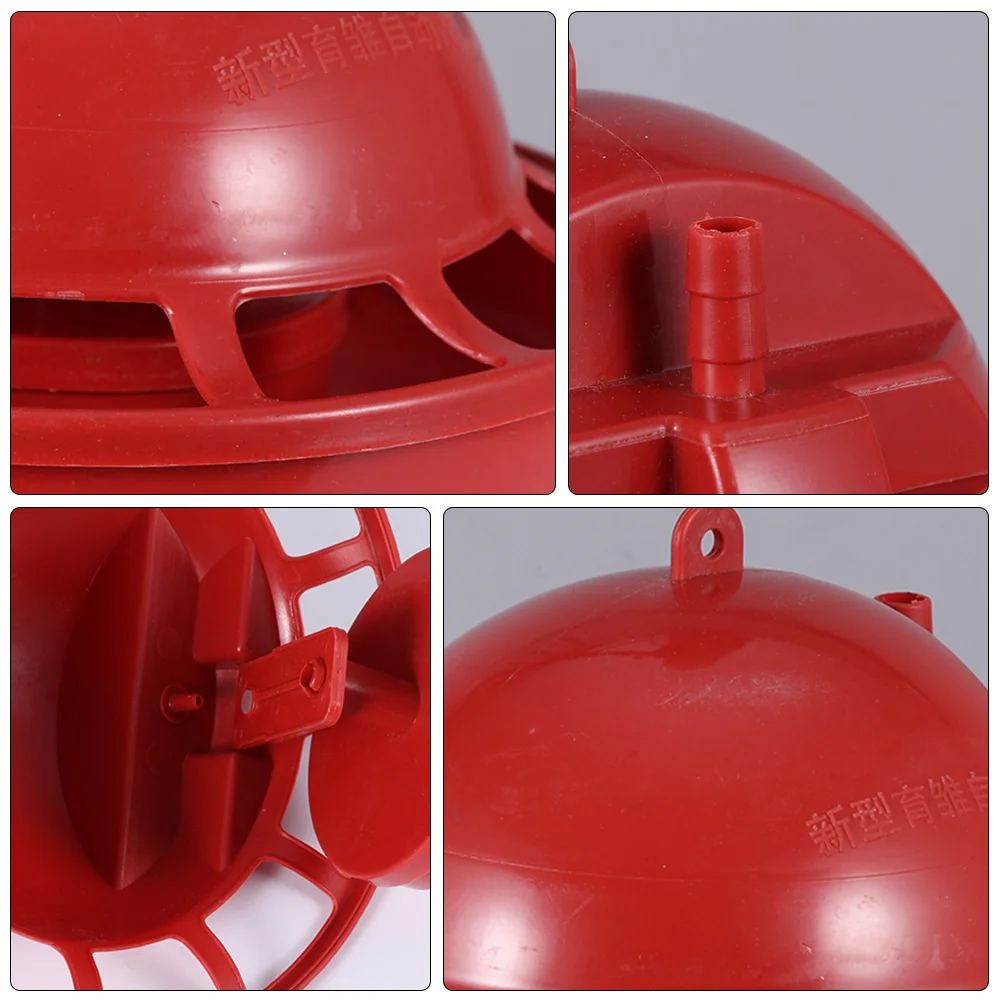 

3Pcs Poultry Automatic Drinking Cups Thickened Chicken Waterer Automatic Refill Chick Fountain Plastic Water Bowl