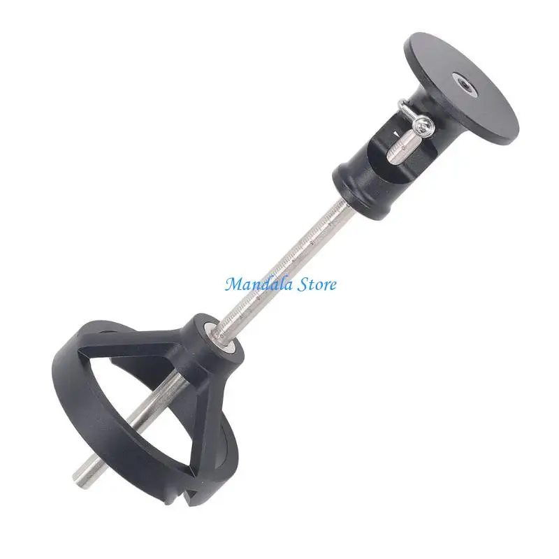 مجموعات ثقب الأعمال الخشبية الأساسية من U2JC، مقياس تحديد قوي، تخزين مريح #4