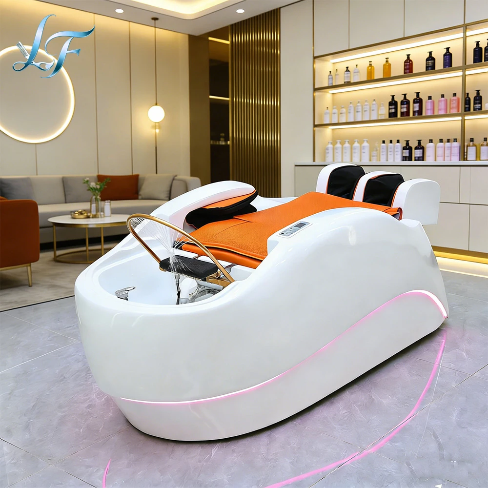 Automatic Intelligent Electric Multifunctional Massager Hair Salon Shampoo Massage Bed Full Body Comfortable Durable Stylish