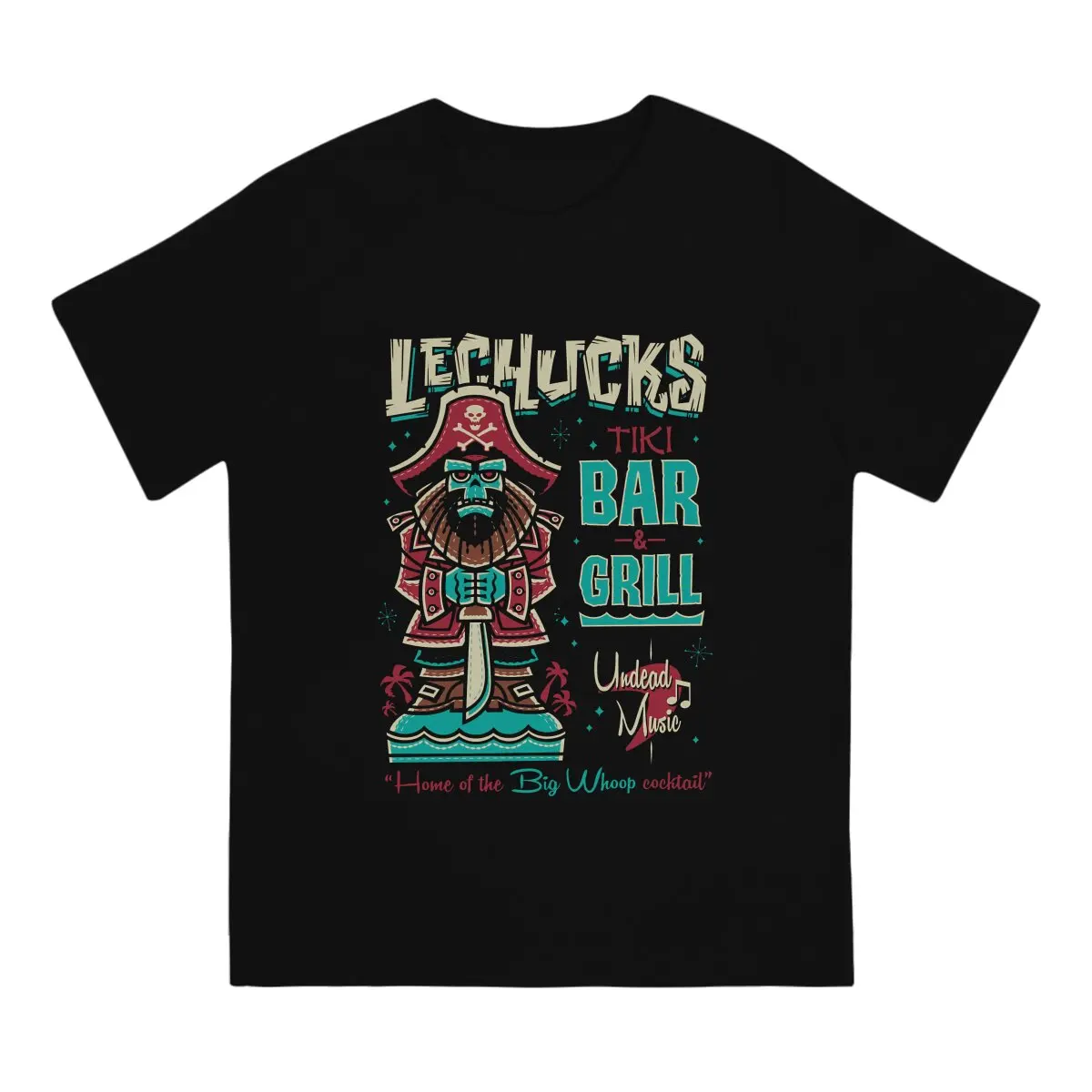 Tiki Bar Style Polyester TShirt Monkey Island Game LeChuck Elaine Guybrush Comfortable New Design Graphic  T Shirt Stuff