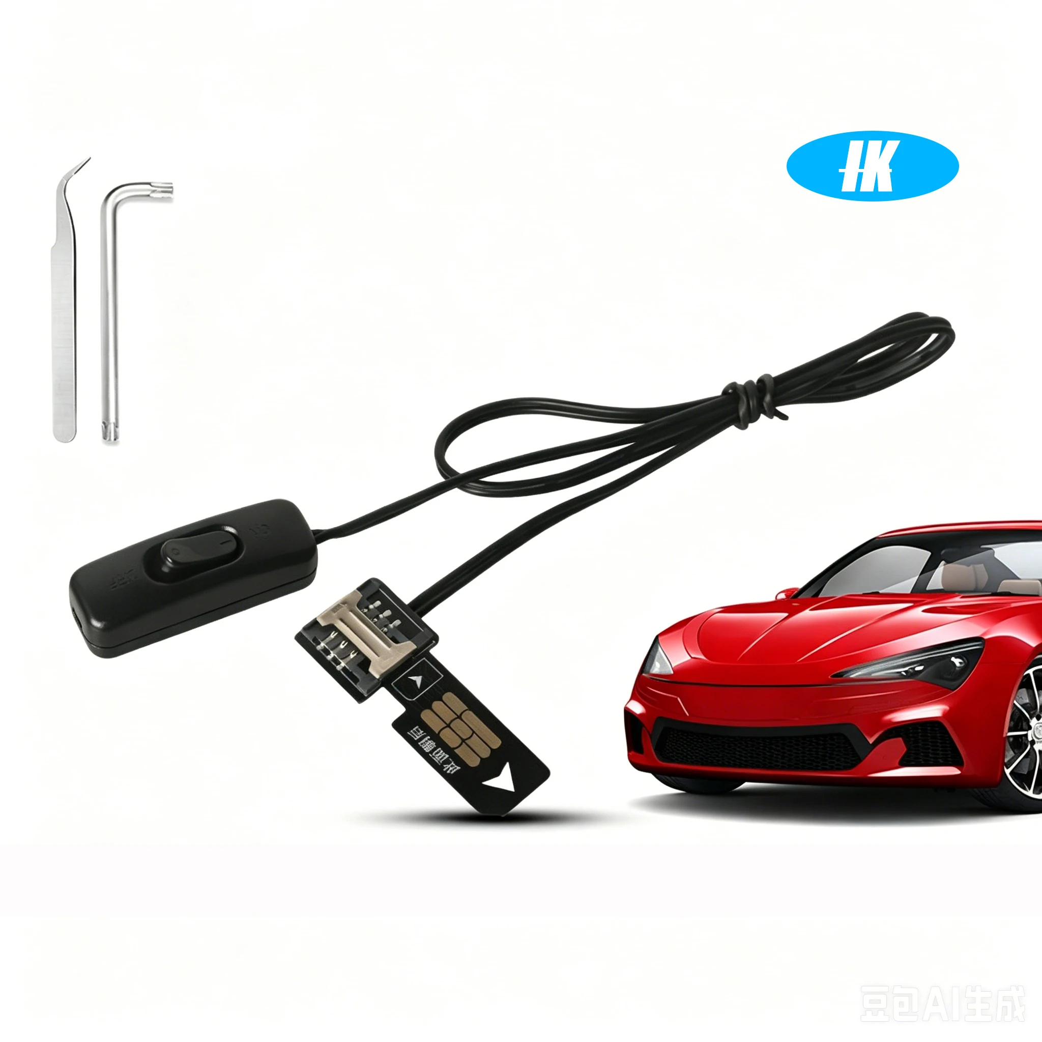 for-wl3-tesla-model-model3-positioning-shutter-sim-card-controller-extension-cable-positioning-closure-device-external-sim-card