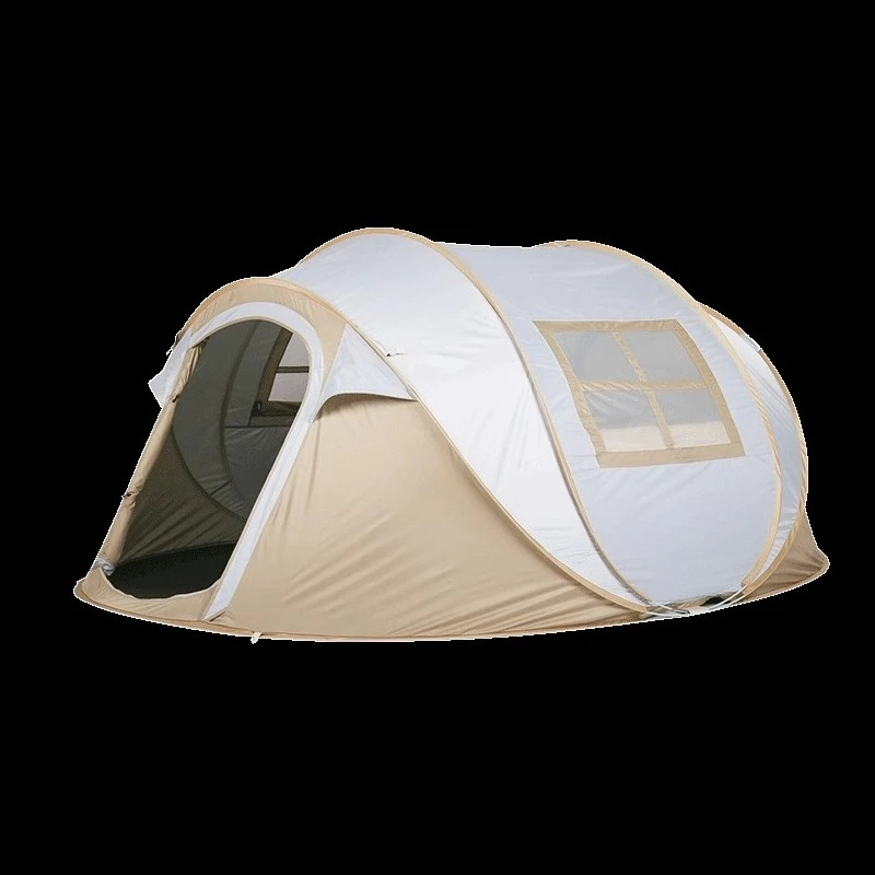 

Second speed drive, fully automatic, no tents, outdoor rain protection, sun protection camping