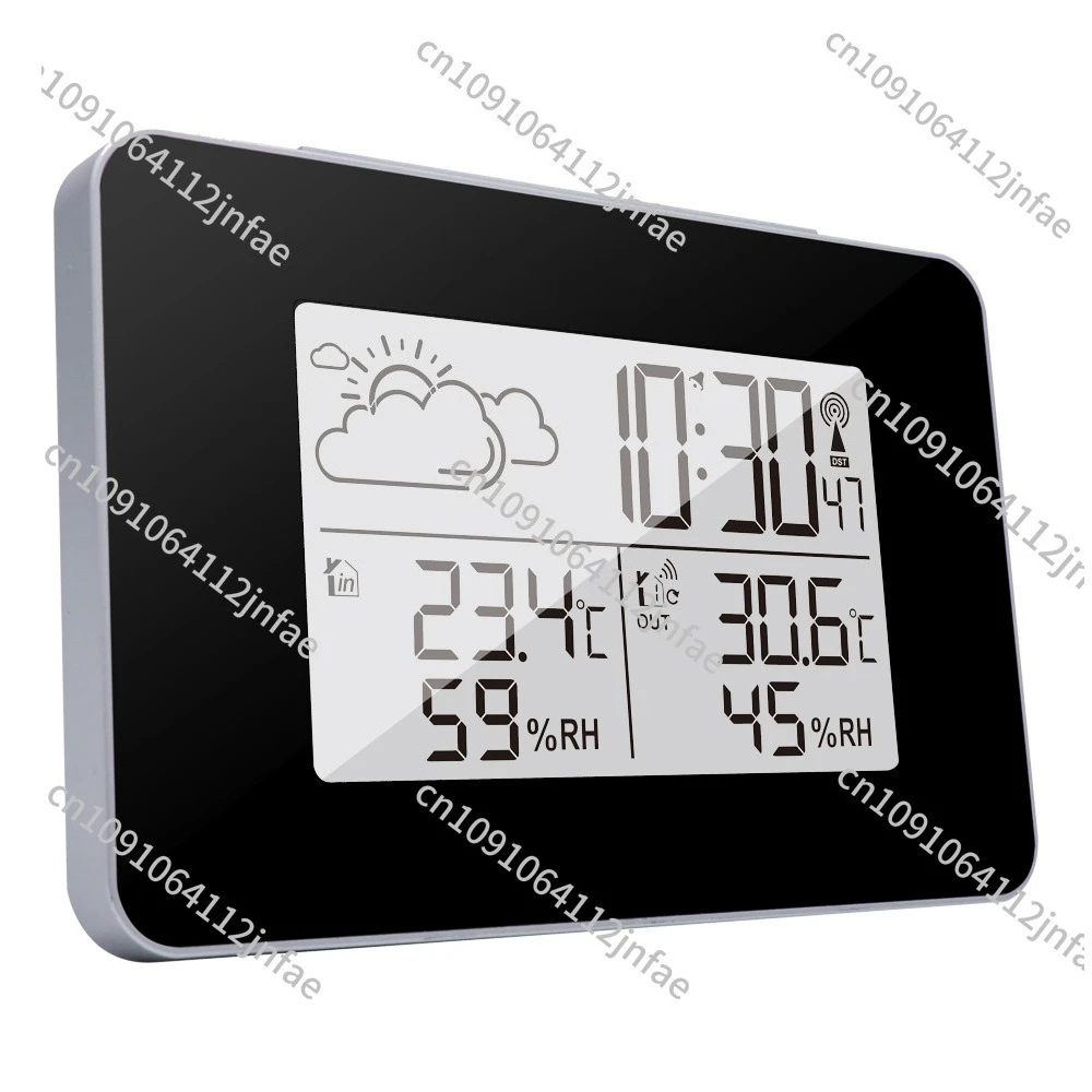 

Multifunctional Digital Weather Clock with Indoor Outdoor Temperature, Humidity, Calendar, Weather Forecast & Snooze Feature