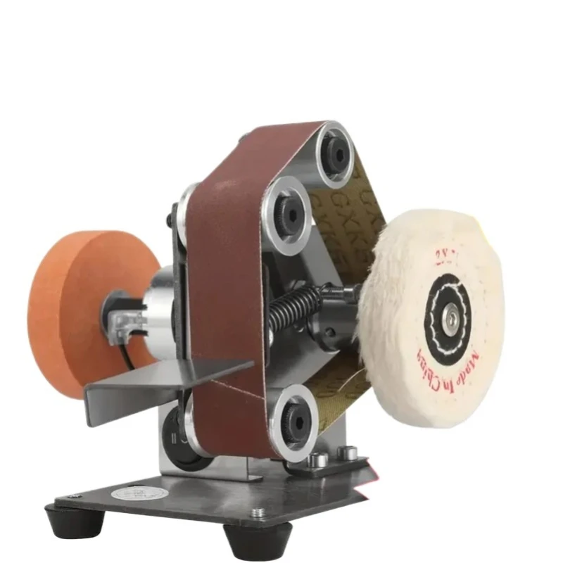Belt grinding machine, knife sharpener, wheel grinding machine, sandpaper, and belt electric knife sharpener, multifunctional