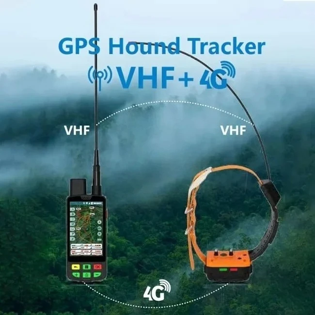 Gps Dog tracker 4g/VHF Dog Training Collar Gps Per Cani Da Caccia