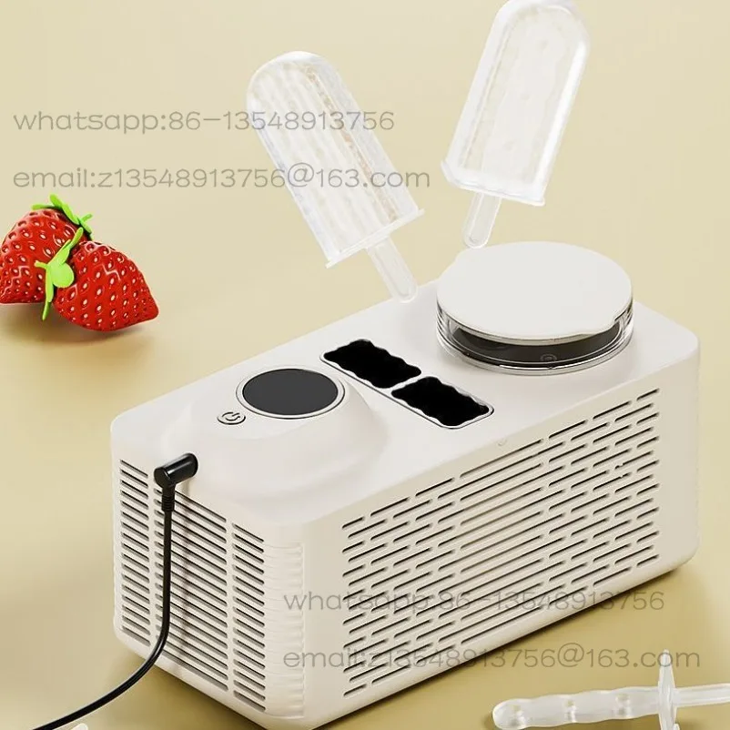 Small desktop popsicle machine homemade ice cream homemade ice cubes home dormitory car light and convenient